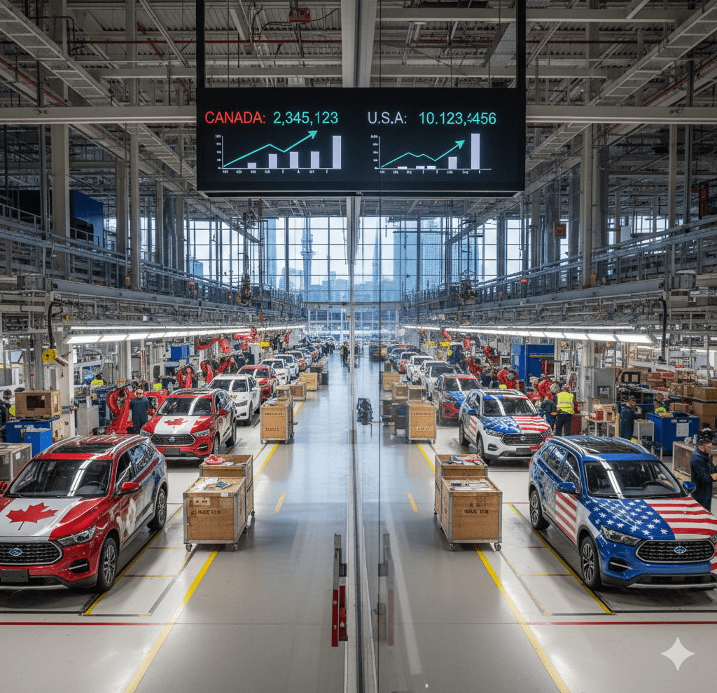 Canada - US Vehicle Production
