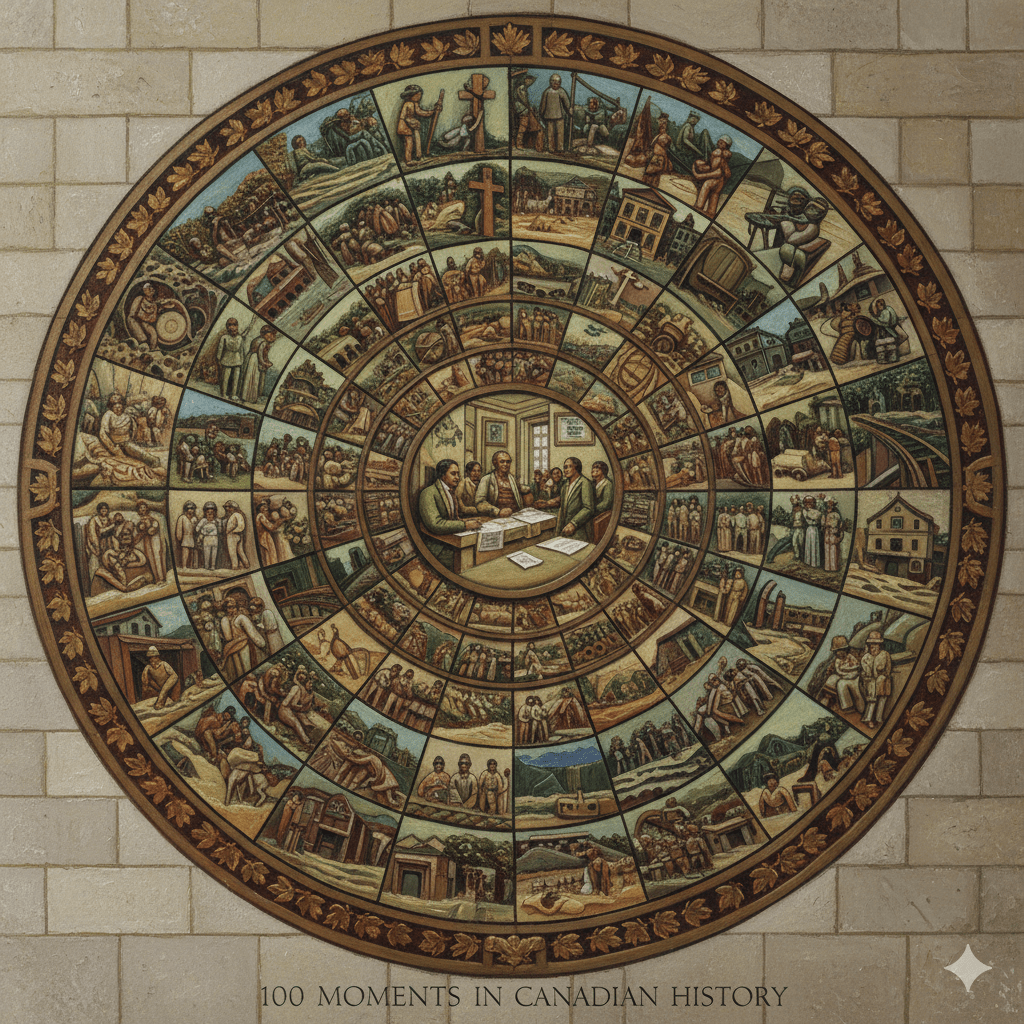 100 Moments in Canadian History