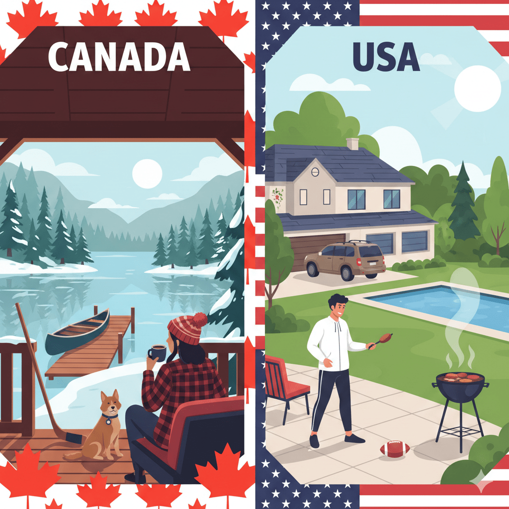 Canada and USA Comparison