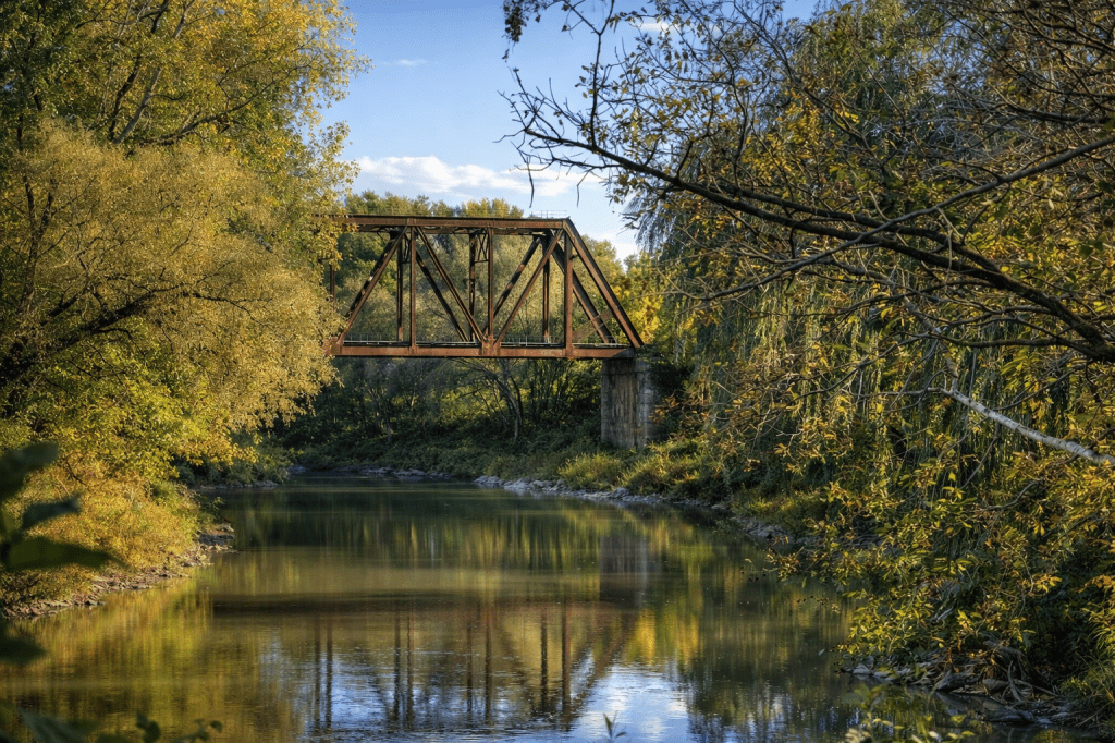 CN Bridge over Thames River